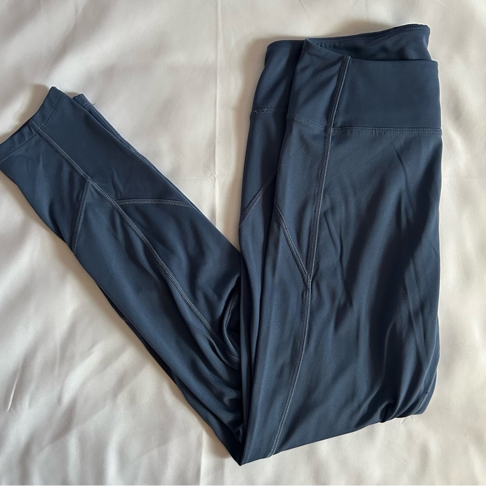 Victoria's Secret PINK Active High-Rise Blue Leggings Size Medium